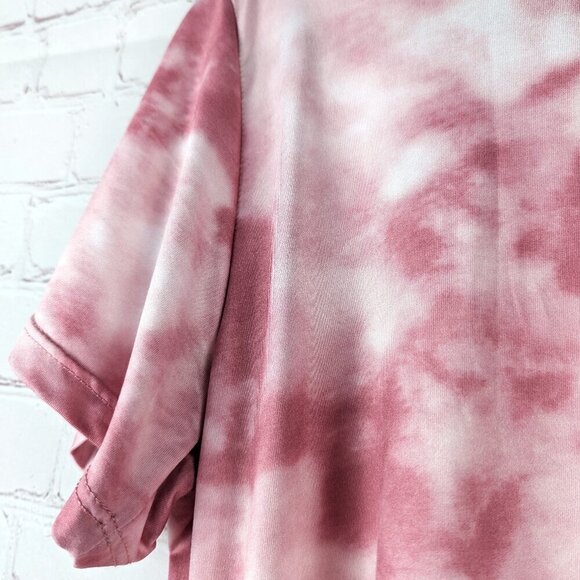 32 Degrees Light Rose Pink & White Tie Dye T-Shirt - XL - Picture 5 of 5